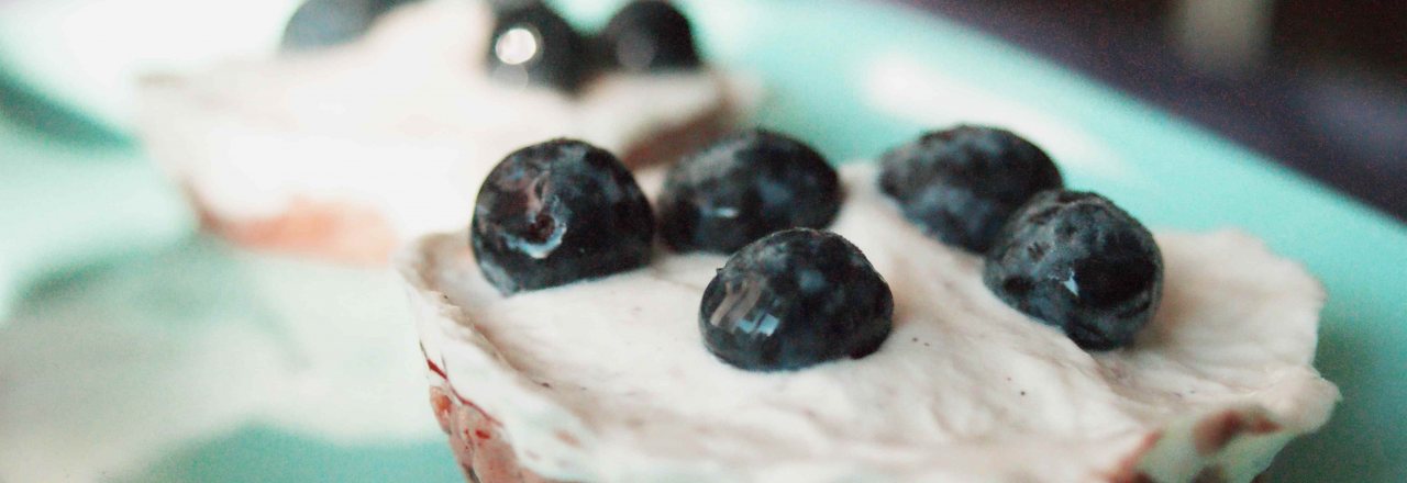 No-Bake Mini Blueberry Cheesecake Cups