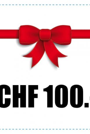 Geschenkgutschein CHF 100.-
