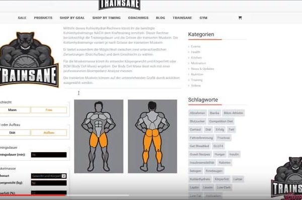 PWO CarbCalc und Nährstoff Optimizer