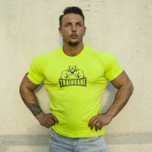 TRAINSANE Muscle T-Shirt GREEN