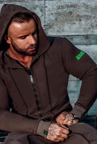 TRAINSANE Hoodie GREY