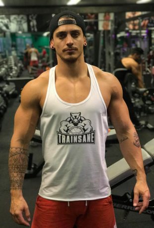 TRAINSANE Stringer Tank BLACK-WHITE