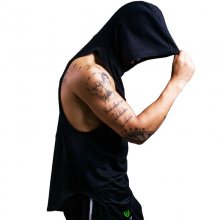 TRAINSANE BLACK COLLECTION Hoodie Tee