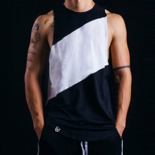 TRAINSANE BLACK COLLECTION Striped Tee