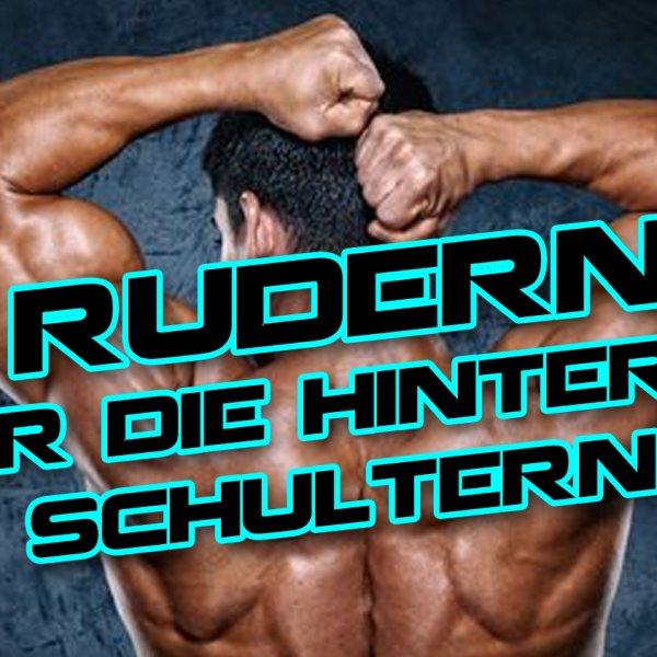 Rudern für die hinteren Schultern