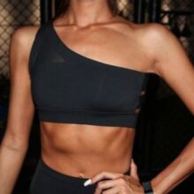 TG® One-Shoulder satin Bra