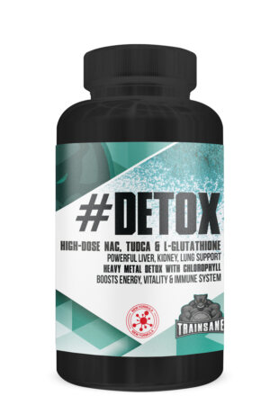 DETOX – Premium Entgiftungsformel mit Hochdosis NAC, TUDCA & L-Glutathion und Chorophyll