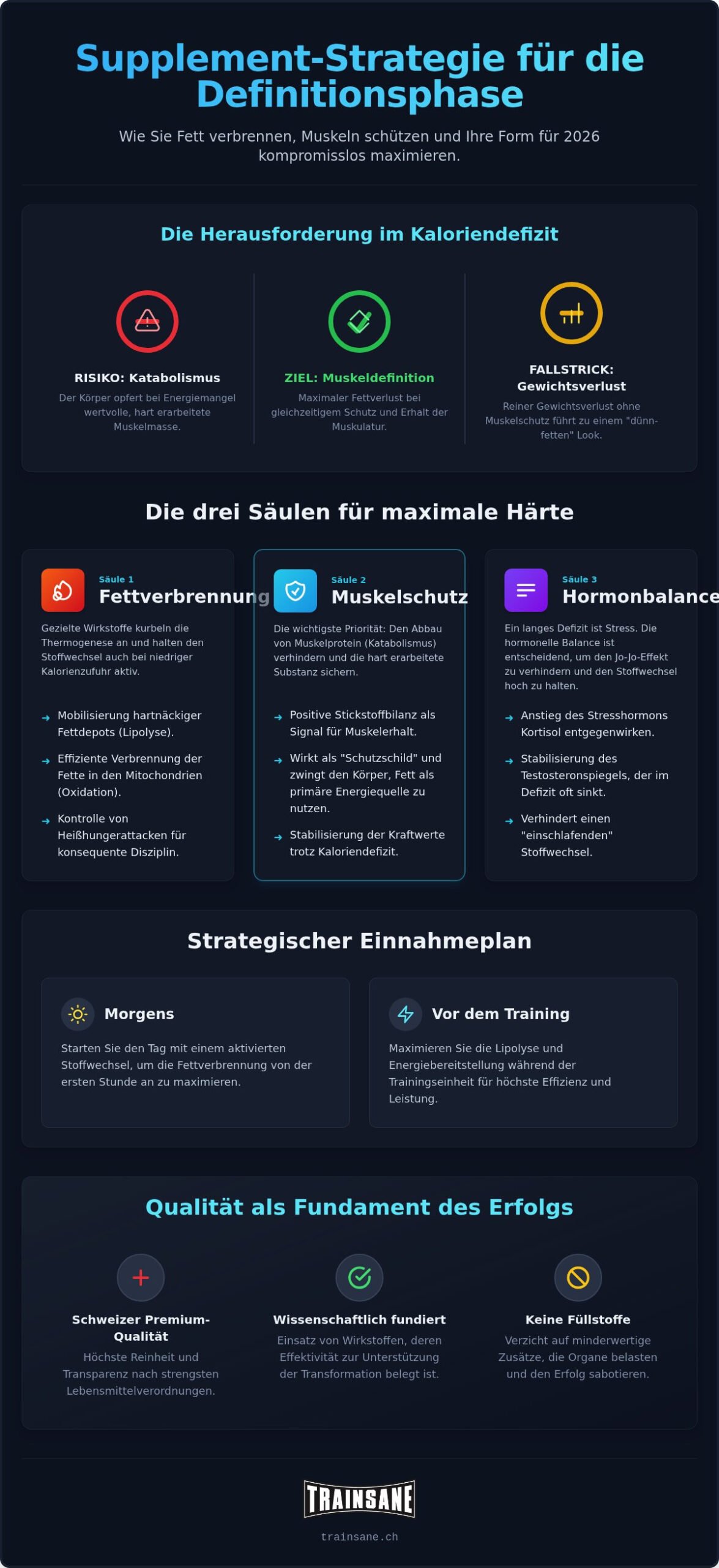 Supplemente für die Definitionsphase: Der ultimative Guide für maximale Härte 2026